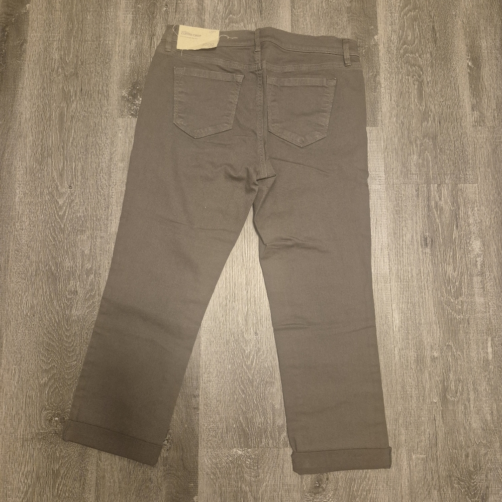 LOFT Gray Women's Pants - Picture 2 of 3
